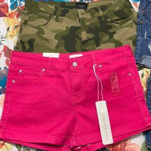 4 pairs celebrity pink jeans shorts size 11